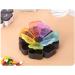 Round Portable Pill Box - Multicolor Week Planner | 7-Sided Medicine Organizer for Daily Reminders - Shop Internationally - Buy Online on GoSupps.com
