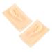 Beavorty 1 Pair Ear Model Ear Presentation Model Hearing-aid Display Props Ear Display Model Ear Mold Silicone Teaching Model 9.5X6.5X4.5CM As Shown