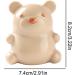 Bear Finger Nail Brush | Cute Bear Hand Fingernail Brush Cleaner | Easy To Grip Bear Finger Nail Brush With Soft Bristles Gently Cleans Kid's Nails Beige - Buy Online on GoSupps.com
