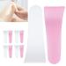 10 Pcs Depilatory Cream Spatula Stick Set - Eyebrow Wax Applicator Kit for Home Salon | Facial Scrapy Tools - Buy Online on GoSupps.com