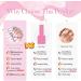 Semi Cured Gel Nails Strips 20 Stickers Nail Wraps Soft Self-Adhesive Gel Nail Stickers Salon-Quality Gel Nail Strips for Nails French Tip Manicure UV/LED Lamp Required (Cateye Black-148) - Buy Online on GoSupps.com