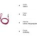 Durable 2.00m Pink Rope Leash with Hand Loop - 27 Colors & 7 Lengths Available | International Shipping - Buy Online on GoSupps.com