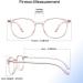 Shop Firmoo Photochrome Multifocal Sunglasses for Women & Men - Anti Blue Light Computer Glasses Stylish 2.0x Pink Reading Brille - Buy Online on GoSupps.com