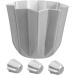 Milisten 12 Pcs Cake Mold Cake Stencil Cookie Cake Pan Cheesecake Cake Pan Pie Chocolate Chip Muffin Cupcake Pan Mutitool Paper Cups Cake Making Tool to Bake Aluminum Alloy Kitchen Supplies 7.6X7.6X6.2CMx3pcs - Buy Online on GoSupps.com