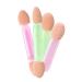 Mikinona Sponge Eyeshadow Stick 8pcs Sponge Applicator Eyeshadow Brush Eye Shadow Stick Double Head Eye Shadow Brush