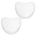 Solustre 2 pieces of artificial teeth of practical prosthesis container cases of artificial dental container Retainer case prosthesis case for women tooth holder Heart-shaped