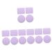 FRCOLOR 16 pcs makeup sponge foundation puff makeup applicator sponge cosmetics puff loose powder applicator face sponge for makeup puff purple Body Miss ribbon cotton