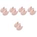 Kisangel 5 Pairs Ballet Pointe Set Toe Half Socks Insoles for Heels Pointe Ballet Toe Cushion Knitted Fabric Toe Cover Heel Protector Toe Pouches Comfortable Half Pad Miss Sebs