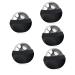 JECOMPRIS 5S Massage ball made of stainless steel manual massage massage device relax massage ball foot massage device heat therapy roller muscle massage device Handbook Tool fitness