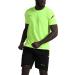 BUYJYA Men's 3-Pack Athletic Workout Set - Basketball, Football, Running - Black/Red/Green - Medium - Buy Online on GoSupps.com