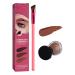 Eyebrow Care Kit 4d Laminated Waterproof Multi Function Eyebrow Brush for Women Hair Stroke Ultra-Brow Brush with Eyebrow Cream Sweat-proof Long-Lasting Not Easy to Remove Makeup(Light Brown)