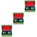 Magiclulu 3 couples Baoding balls train chinese hand massage ball trigger points ball health wellness massage ball bale Balls Chinese style balls -Box