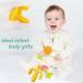 Silicone Baby Teething Toys - BPA Free, Freezer Safe Baby Teether Chew Toys for Boys and Girls | Newborn Infant Gifts - Buy Online on GoSupps.com