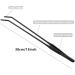 Aquarium Feeding Tweezers 38 cm Black Curved Stainless Steel Curved Tweezers with Anti-Carbon Coating Against Rust Long Reptiles Feeding Tweezers for Plants Lizards Spiders Snakes (BC) 38cm C - Buy Online on GoSupps.com