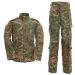 LANDUNSI Mens Multicam Jacket & Tactical Pants Military Uniform ACU Set Airsoft Combat Shirt Hunting Paintball Pants Cp X-Large