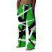 Cewifo waiter pants men linen pocket lace-up pants big pants short trousers set men linen pants men summer slim men's linen pants black short linen pants men hiking shorts men cotton a1-green 3xl