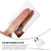 Hohopeti Palette Cosm tique en Acier Inoxydable avec Spatule Petit Plateau M langeur pour Fond de Teint et Pigments Outil de Maquillage Portable pour Nail Art Salon de Beaut et Voyage - Buy Online on GoSupps.com