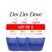 3 x 50ml Dove Anti-Perspirant Roll-On Original
