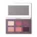 224 Cosmetics Eyeshadow Palette - Cheers to the Future | Natural Vegan Cruelty-Free | 6 Plum Shades Paraben & Silicone-Free - Buy Online on GoSupps.com