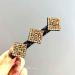 Set of 3 Sparkling Crystal Stone Braided Hair Clips | Rhinestone Hair Styling Clips for Women | Double Layer Design with 3 Small Clips | 3-Pack in Assorted Colors - Buy Online on GoSupps.com