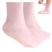 1 Pair Silicone Moisturizing Socks Long Soft Gel Socks Anti Slip Women Foot Mask Socks Spa Pedicure for Dry Cracked Feet Softening Calluses Rough Skin S