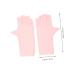 POPETPOP 2 Pairs Sun Gloves Pink Gloves Nail Art Uv Gloves Nail Uv Gloves Protective Gloves for Manicure Gel Nail Lamp Uv Gloves Sun Protection Gloves Summer Nylon Nail Supplies 21x12x0.1cm As Shown1 - Buy Online on GoSupps.com