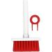 Ozgkee 5-in-1 Keyboard Brush - Double Head Design Plastic Cleaning Tool for Headphones | White & Red - Buy Online on GoSupps.com