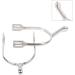 High-Quality Stainless Steel Wheel Spores | Men's 40 Swan Neck Spores & More - International Shipping - Buy Online on GoSupps.com