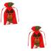 Abaodam Chocolate 2pcs Burlap Bags Christmas Drawstring Candy Bag Bags Christmas Jute Child Large Sachet - Buy Online on GoSupps.com