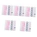 Healvian 10 sets Storage box for colored contact lenses contact lens container travel contact case contact cases Mass small contact case portable pp travel white tweezers