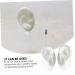 ULTECHNOVO 3 Pairs Soft Silicone Ear Models - Acupuncture & Jewelry Display Ear Mold Kit for Cleaning & Crafts - Buy Online on GoSupps.com