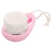 FOMIYES Silicone Face Washing Brush Facial Scrubber Exfoliator Facial Cleansing Brush Manual Face Scrubber Face Exfoliating Brush Face Brush Cleaning Brush Artificial Fiber Double Sided