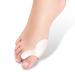 Foot Care Hallux valgus Single Hole Silicone Toe Separator Daily-use two size Elitzia ETFT006 (size L for big toe)