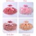 PythJooh Newborn Baby Girl Tutu Bloomers Skirt Headband Set - Petal Peach | 0-2 Years - Buy Online on GoSupps.com