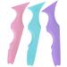 Baluue 15 Pcs Silicone Beauty Ruler Lipstick Wearing Aid Mauve Eyeshadow Eyelash Applicator Lash Mascara - Buy Online on GoSupps.com