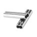 100-part fishing copper pipe crimp slump sleeve double run sleeve fishing mustache for wire rope and cable-clean fishing cord pipe fishing (1.0mm*10mm)