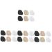 NOLITOY 24 Pairs High Heels Forefoot Pad Heels Shoe Fillers Foot Protection Insoles Kitten Foot Pad Foot Pads for Heels Nonslip Forefoot Pads Metatarsal Pads Forefoot Stickers Flannel Soft