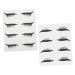 Housoutil 8 Pairs Glitter Eyeliner Stickers Eye Makeup Sticker Eyeliner Decal Strips Cosmetic Applique Strip 1 count (Pack of 1) As Shown