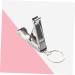 Ipetboom Stainless Steel Bottle Opener Stainless Steel Nail Clipper Stainless Steel Keychain Fold Nail Clippers - Buy Online on GoSupps.com