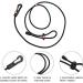 MOOCY Kayak Paddle Leash - Adjustable Safety Rod for Kayaking, Canoeing, SUP Boarding - 2 Pack - Buy Online on GoSupps.com