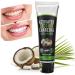 Organic Activated Coconut Charcoal Toothpaste - Vegan Teeth Whitening Formula | Triclosan  Peroxide  SLS Free - Mint Flavor | 4 oz (1 Pack) - Buy Online on GoSupps.com