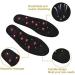 EUK Magnetic Orthopedic Insoles for Pain Relief | Breathable Acupressure Insoles | Deodorant & Heel Pain Prevention - Black (1 Pair) - Buy Online on GoSupps.com