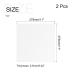 MECCANIXITY Clear PETG Acrylic Sheet 11x11x0.02 inch - Pack of 2 | Replacement Glass Board Panel for Picture Frames and DIY Crafts - Buy Online on GoSupps.com