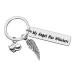 Jagowa 1 Piece Cat Memorial Gift Keychain Stainless Steel Keychain Gifts For Cat Pet Lover Women Men Hanging Ornament Personality Gift