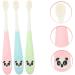 Gleavi 12 STK Children's Travel Toothbrush Set - Mini Disposable Toothbrushes for Kids | Perfect Baby Gift ABS Teeth Cleaning Brush - Buy Online on GoSupps.com