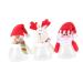 NUOBESTY 3pcs Boxes for Presents Man Suits for Men Nuts Jar Candy Jars Candy Box Christmas Decorations