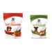 Hills Natural Soft Savory Dog Treats with Peanut Butter & Banana (8 oz) + Grain Free Soft-Baked Naturals Dog Treats with Chicken & Carrots (8 oz)