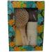 Complete Exfoliating Kit: Body Brush, Loofah Sponge, Bath Towel & Pumice Stone - Buy Online on GoSupps.com