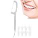 Disposable Dental Floss Picks - Professional Home Use | 20 Pack for Optimal Oral Care - Buy Online on GoSupps.com
