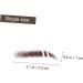 FOMIYES 12 Pcs Eyebrow Stickers Stickers Black Out Stickers Temporary Brow Tattoos 4d Shaper - Buy Online on GoSupps.com